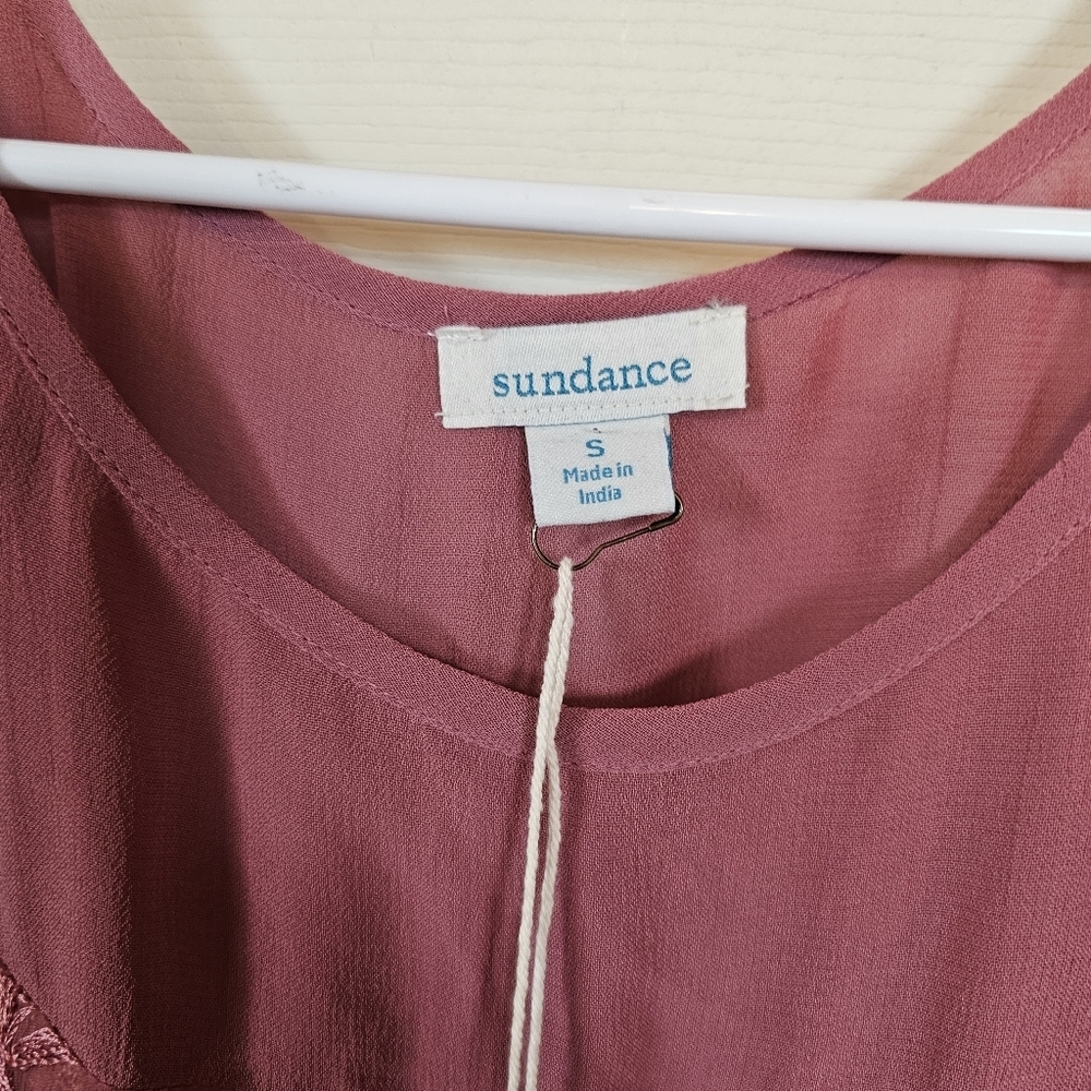 Sundance Lilian Rose Embroidered Mesh Dress - Picture 5 of 7
